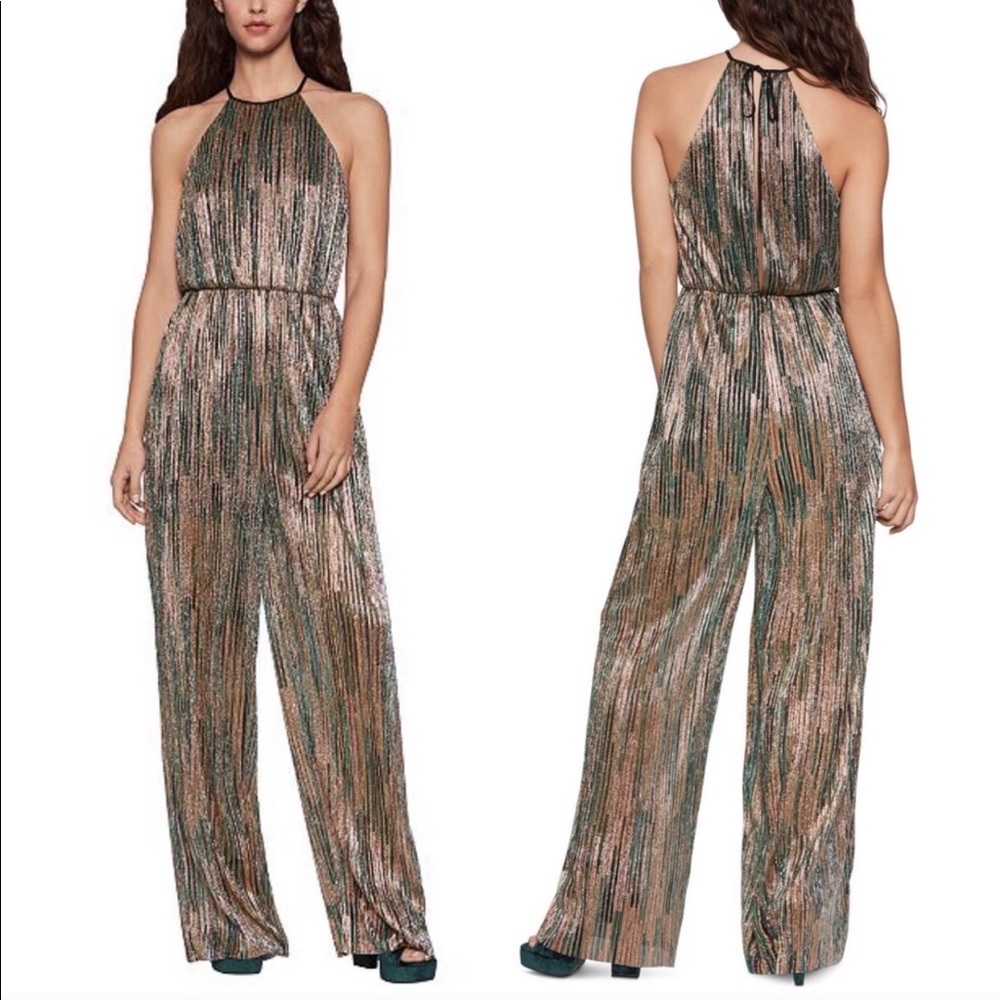BCBGeneration metallic jumpsuit